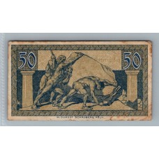 ALEMANIA 1920 BILLETE DE 50 PFENNIG